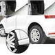 Брызговики MGC Volkswagen Polo хэтчбек (Фольксваген Поло) 2015-2017 комплект 4шт - изображение 7