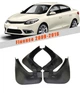 Брызговики MGC Renault Fluence Рено Флюенс 2009-2016 г.в. комплект 4 шт 7711426788, 7711426789 - изображение 4