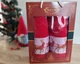 Набор новогодних полотенец Gulcan 50x90+70х140 Merry Christmas Deer Red - изображение 4