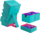 Коробка для карт Gamegenic: Stronghold 200+ XL Convertible - Teal/Pink (4251715417904) - зображення 4
