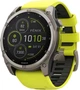 Смарт-часы Garmin Fenix 8 47mm Solar Sapphire Titanium w. Amp Yellow/Graphite Silicone Band (010-02906-20,010-02906-21) - изображение 1
