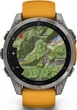 Смарт-часы Garmin Fenix 8 47mm AMOLED Sapphire Titanium w. Spark Orange/Graphite Silicone Band (010-02904-10/11/19) - изображение 2