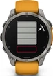 Смарт-часы Garmin Fenix 8 47mm AMOLED Sapphire Titanium w. Spark Orange/Graphite Silicone Band (010-02904-10/11/19) - изображение 3