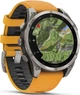Смарт-часы Garmin Fenix 8 47mm AMOLED Sapphire Titanium w. Spark Orange/Graphite Silicone Band (010-02904-10/11/19) - изображение 7