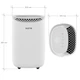 Осушитель воздуха RZTK Smart Dry Station F12L с функцией очищения и ионизации воздуха - изображение 14