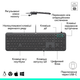Комплект Logitech Signature Slim MK620 for Business USB-C UA Graphite (920-013349) - изображение 3