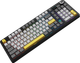 Клавіатура Ajazz AK980 RGB Clear Sky Switch Wireless (AK980-CS-BGY) Black/Gray/Yellow - зображення 2