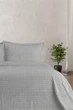 Покрывало с наволочками Merinos Modern Line 220×240 см. Светло-серый - изображение 4