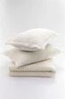 Покривало з наволочками Merinos Modern Line 220×240 см. Кремовий - зображення 5