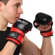 Перчатки Крабы спаринговые для MMA на липучке размер L Полиуретан Zelart черный-красный BO-4612 - изображение 7