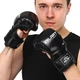 Перчатки Крабы спаринговые для MMA на липучке размер XL Полиуретан Zelart черный BO-4612 - изображение 4