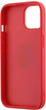 Панель Evelatus DKNY PU Leather Stack Logo Wrist Strap для Apple iPhone 15 Pro Red (57983120263) - зображення 3
