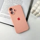 Чехол Fiji Silicone Case Full Camera для Apple iPhone 16 бампер накладка с защитой камеры Grapefruit - изображение 2