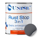 Эмаль Rust Stop 3в1 Unisil RAL 7024 графит 2.5 л - изображение 1