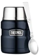 Пищевой термоконтейнер Thermos 470 с ложкой Blue - изображение 1
