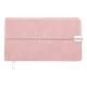 Щотижневик датувань 2025 BUROMAX карманний VELOUR 2902-10 розовий (153*87мм) /BM.2902-10/ - зображення 1