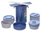 Набор для ланча ZOJIRUSHI SL-NC09AA Blue - изображение 1