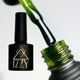 Вітражний гель-лак IZZY Bloom Green 10 мл — зелений напівпрозорий для манікюру (160210) - зображення 3