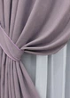 Комплект готовых штор VR-Textil Микровелюр Petek № 1493ш Лавандовый 100х290 см 2 шт (31-741) - изображение 5