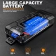 Пускозарядное устройство Бустер для авто JUMP STARTER CY35N мощный старт 3500A пиковый ток 2000A пусковой, Емкость: 11000 мАч (3.7 В) / 40700 мВт·ч - изображение 5