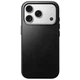 Кожаный чехол Nomad Traditional Horween Leather Case Black для iPhone 17 Pro (NM011963858) - изображение 1