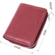 Женский кошелек среднего размера из натуральной кожи ST Leather 22551 Бордовый - изображение 3
