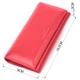 Отменный женский кошелек из натуральной кожи ST Leather 22524 Красный - изображение 4