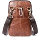 Сумка мужская Vintage 14724 Коричневая - изображение 8