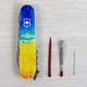 Швейцарский складной нож 91мм Victorinox CLIMBER UKRAINE 1.3703.7.T3100pw - изображение 8