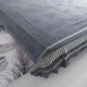 Простынь махровая евро 220х200 серая - изображение 4