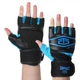 Перчатки для смешанных единоборств MMA TapOut 168521 размер L-XL Black-Blue - изображение 1