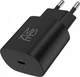 Мережевий зарядний пристрій Make 25W GaN PD Black (MCW-2511BK) - зображення 2