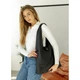 Жіноча сумка Sambag HOBO M чорна - изображение 3