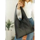 Жіноча сумка Sambag HOBO M чорна - изображение 6