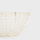 Koszyk Homla Denali duży Śmietankowy 32 x 15.5 cm (5906496748615)  - obraz 2