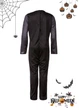 Костюм маскарадний скелет для хлопчика на Хелловін Lidl Halloween 134-140, 8-10 років (11832) - зображення 5