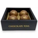 Набор 4 шокобомб с маршмеллоу LAVIVA CHOCOLATE в коробке, 150 г - изображение 1