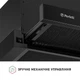 Кухонная вытяжка PERFELLI TL 6622 Full BL 1000 LED, черная мощная телескопическая, 1000 куб.м., 59,7 см - изображение 10