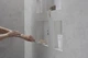 Настенная ниша Hansgrohe XtraStoris Minimalistic 300x300x100 мм 56073700 c открытой рамкой - изображение 7