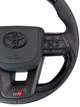 Руль для Toyota Land Cruiser 100, Prado 120. GR. Рояльный лак. В стиле LC300. Логотип – черный глянец. - изображение 4