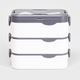 Lunch box Homla MESA trzypiętrowy 2 l (5906496748912) - obraz 2