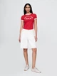 Футболка женская GAP 470033353 L Красная ( 1159844730) - изображение 3