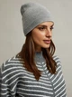 Шапка женская Moodo Z-CZ-4519 One Size Графитовая (5904152495767) - изображение 1