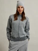 Шапка женская Moodo Z-CZ-4519 One Size Графитовая (5904152495767) - изображение 2
