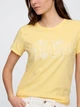 Футболка бавовняна жіноча GAP 173085754 2XL Жовта (1159845540) - зображення 4