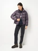 Пуховик зимний короткий женский Adidas Originals Adicolor JX2949 XL Серый (4068808669733) - изображение 3