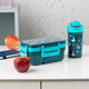 Zestaw Lunch box Homla CAIRO granatowy 1.8 l + kubek 0.5 l (5906496748875) - obraz 9
