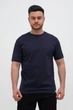 Футболка однотонная Trend Collection 001-1 Темно-синий (BLUE, цв.47) M - изображение 1