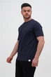 Футболка однотонная Trend Collection 001-1 Темно-синий (BLUE, цв.47) M - изображение 6