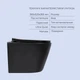 Комплект Qtap Scorpio Matt Black 2 в 1: Унитаз подвесной Ultra Quiet QT14332380AMB + биде подвесное - изображение 3
